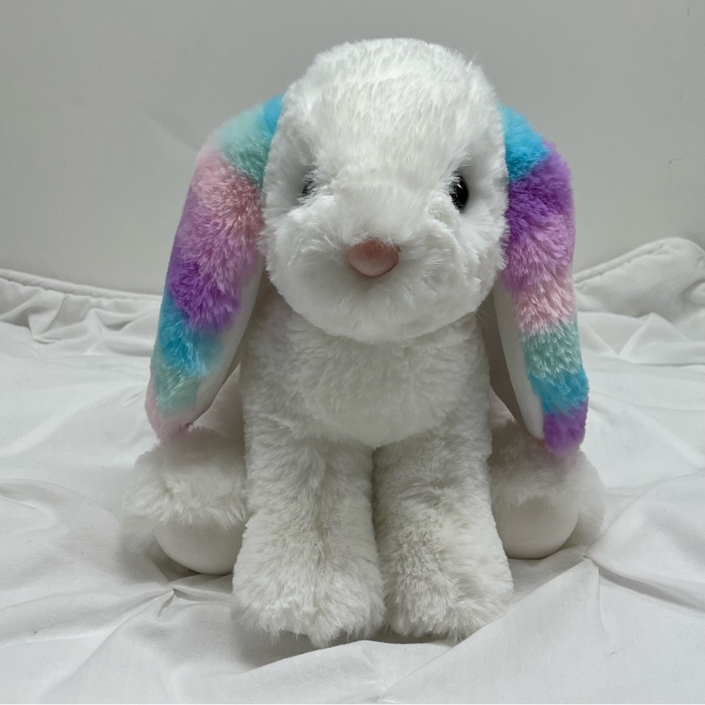 Douglas Livie Rainbow Bunny (Medium) 10”